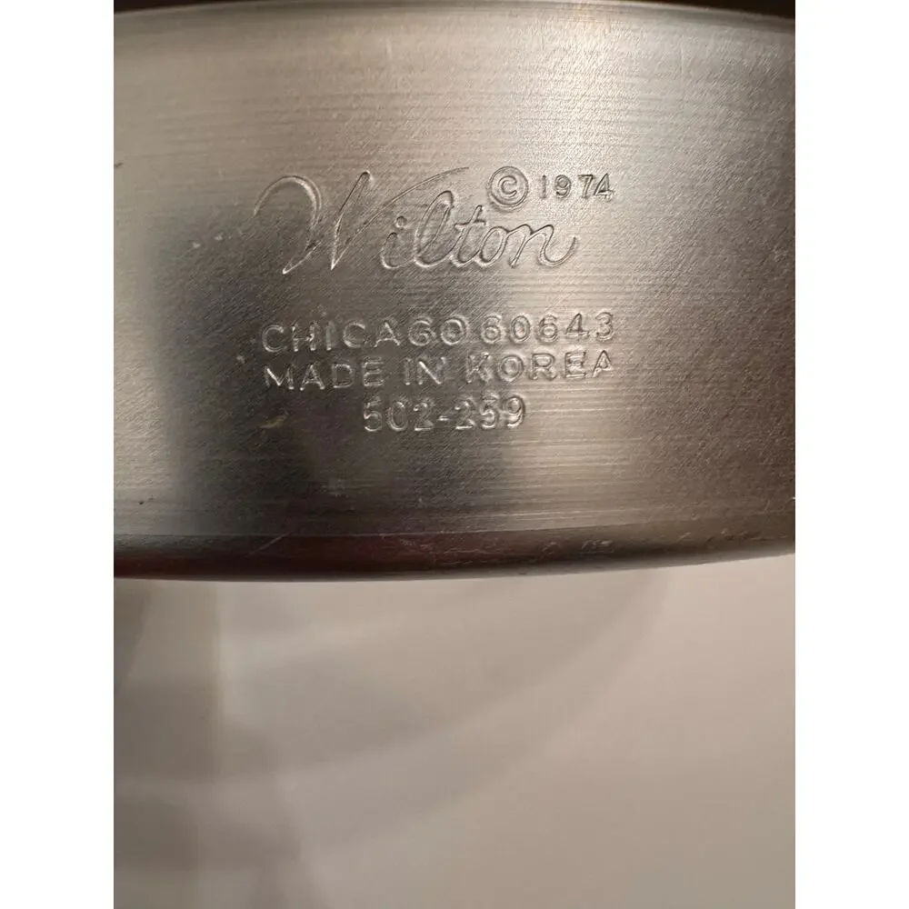 Vintage Halloween 1975 Multiway Wilton Cake Pan 502-259 w/Pumpkin Insert 503-598